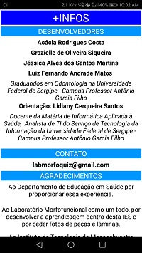captura de tela do labmorfoquiz