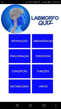 captura de tela do labmorfoquiz